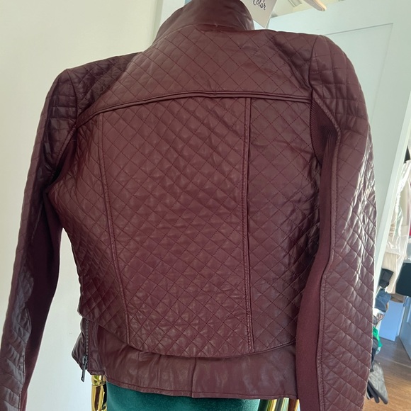 Michael Kors Leather Jacket - Picture 3 of 8